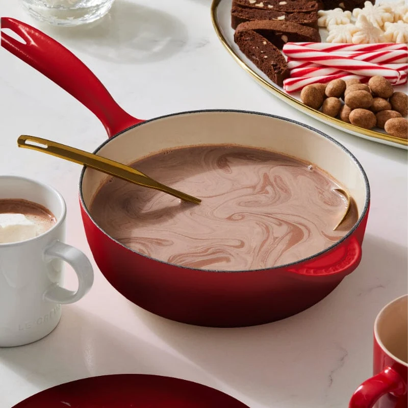 Le Creuset - Holly Collection Saucenpfanne ø 21 cm Gusseisen Rot