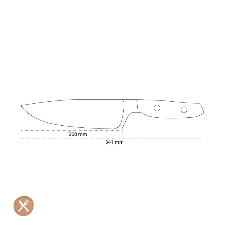 Wüsthof - Amici Kochmesser 20 cm