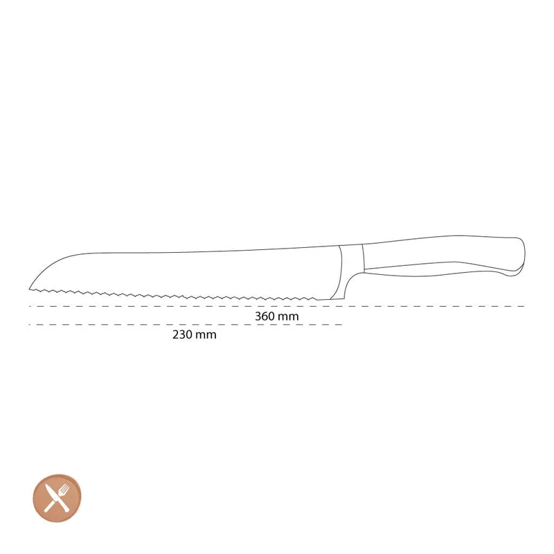 Wüsthof - Performer Brotmesser 23 cm