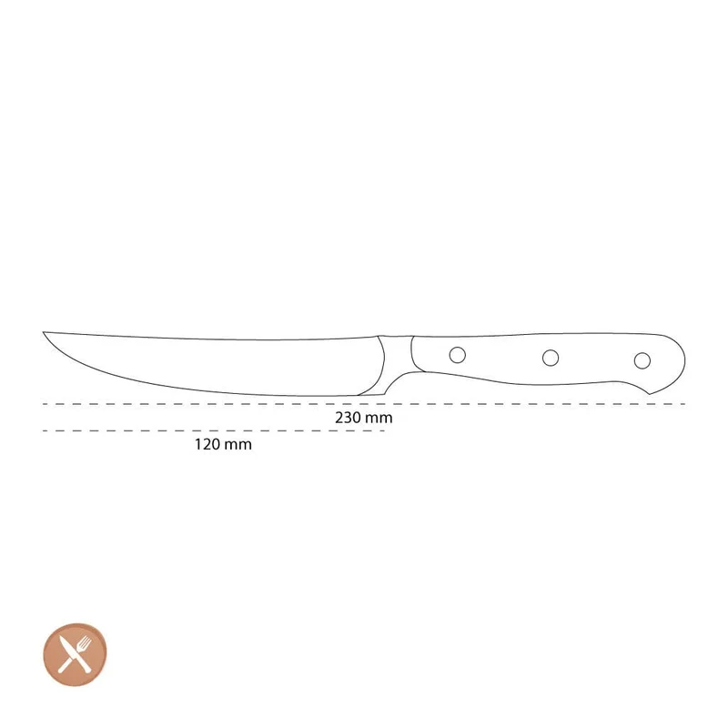 Wüsthof - Klassisch leckeres Sumach-Steakmesser 12 cm