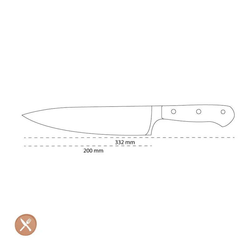 Wüsthof - Klassisches Kochmesser 20 cm
