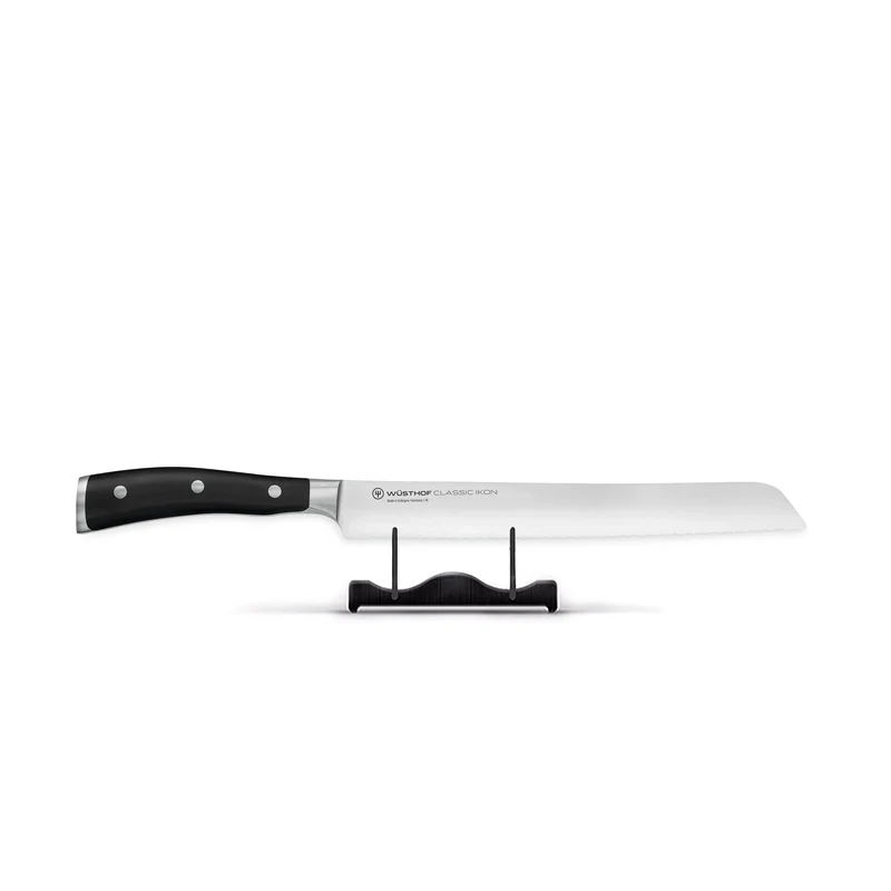 Wüsthof - Classic Ikon Brotmesser mit Präzisions-Doppelzahnung 23 cm