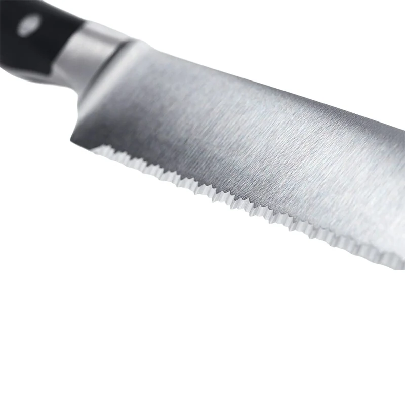 Wüsthof - Classic Ikon Brotmesser mit Präzisions-Doppelzahnung 23 cm