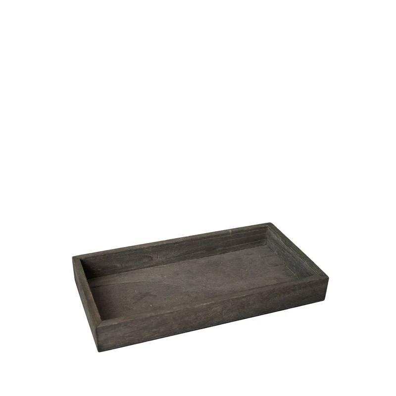 Dekotablett aus Holz