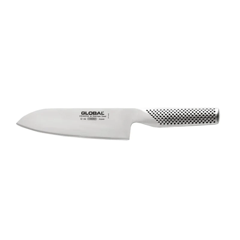 Global - G-46338 Santokumesser + Steakmesser + Schälmesser