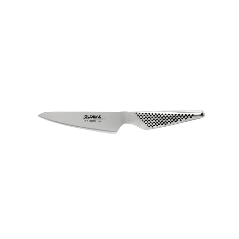Global - G-46338 Santokumesser + Steakmesser + Schälmesser
