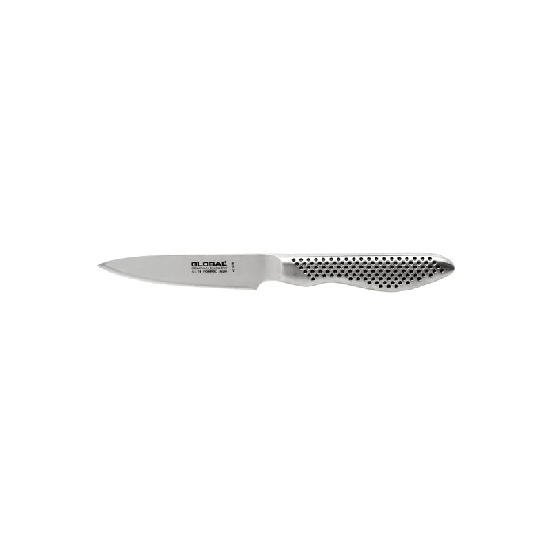 Global - G-46338 Santokumesser + Steakmesser + Schälmesser