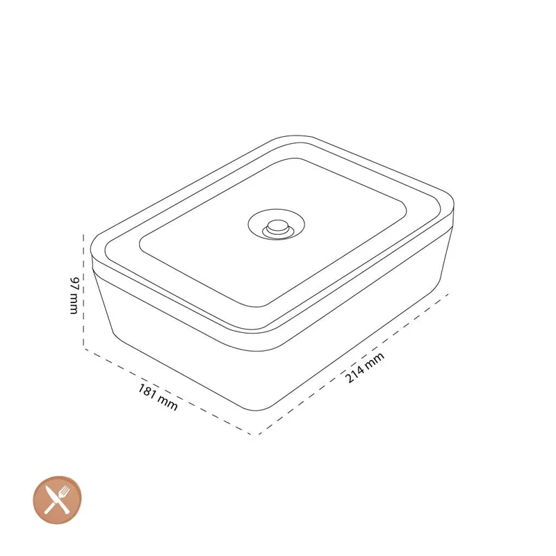 Zwilling - Fresh & Save Vakuum-Aufbewahrungsbox für Lebensmittel aus Glas