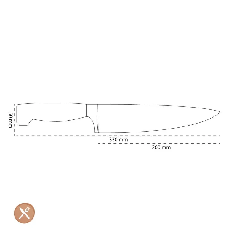 Zwilling - 4 Sterne Kochmesser 200 mm