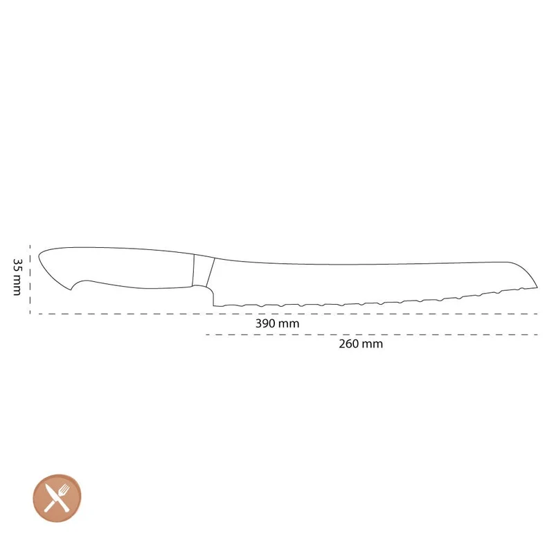 Zwilling - Bob Kramer Edelstahl Brotmesser 260 mm