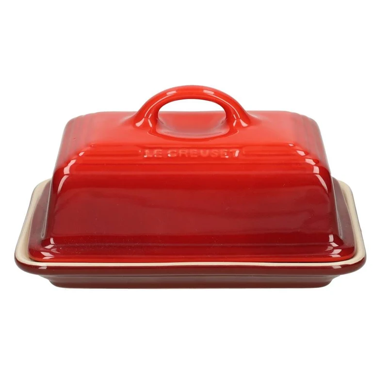 LeCreuset - Butterdose Kirschrot 17cm