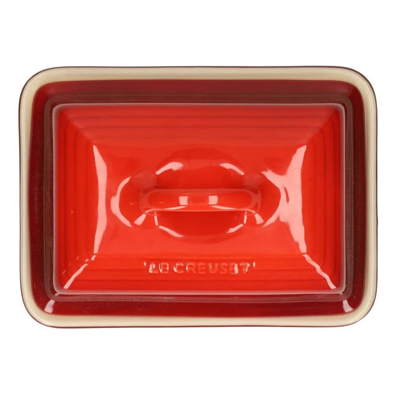 LeCreuset - Butterdose Kirschrot 17cm