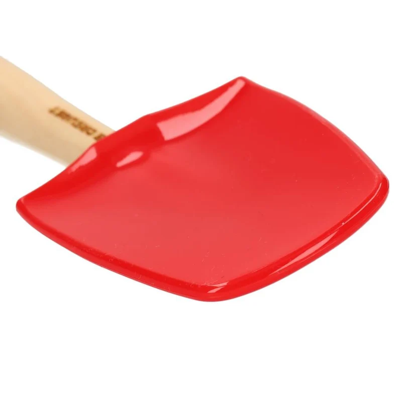 LeCreuset - Großer Spatel komplett aus Silikon Kirschrot