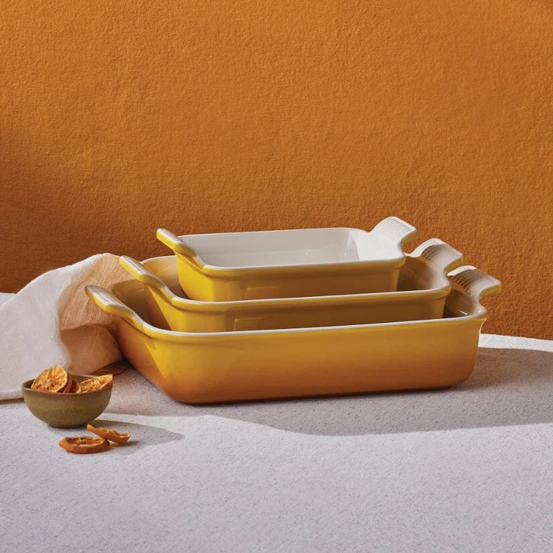 LeCreuset - Rechteckige Auflaufform Nectar 32x24cm 3,1l
