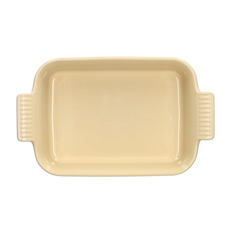 LeCreuset - Rechteckige Auflaufform Shell Pink 26x19cm 2,1l