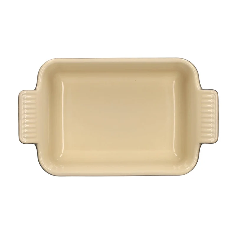 LeCreuset - Rechteckige Auflaufform Ebenholzschwarz 26x19cm 2,1l