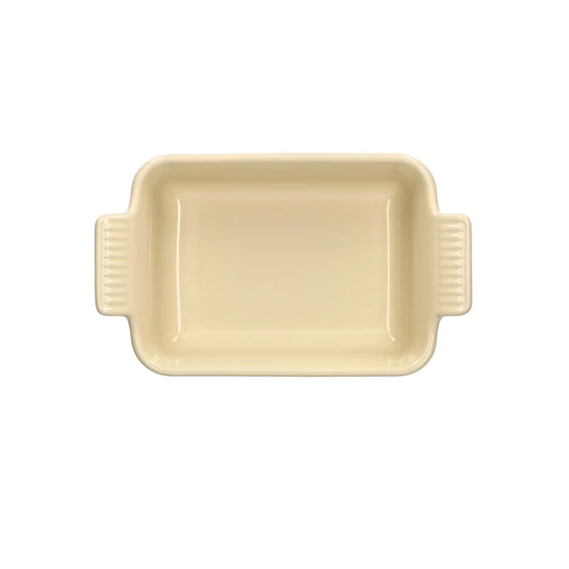LeCreuset - Rechteckige Auflaufform Shell Pink 19x14cm 1,1l