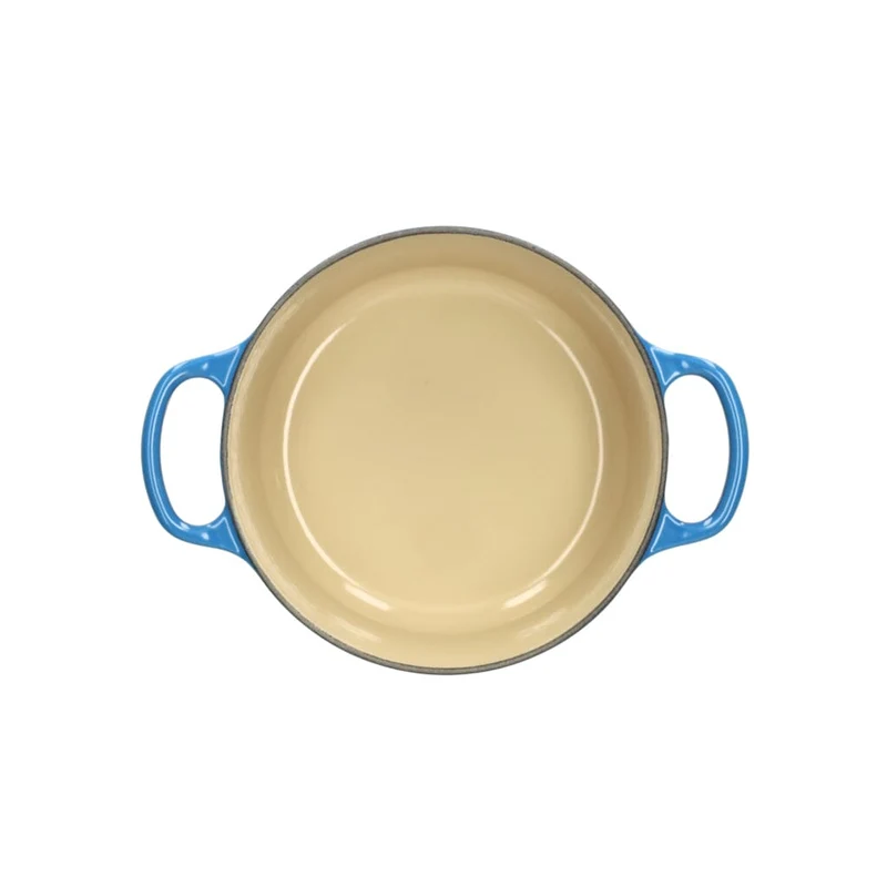 Le Creuset - Braten- / Schmortopf Signature rund Azure 18cm 1,8l