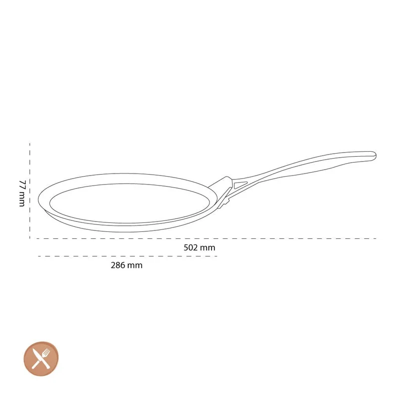 LeCreuset - Pfannkuchenform 28cm
