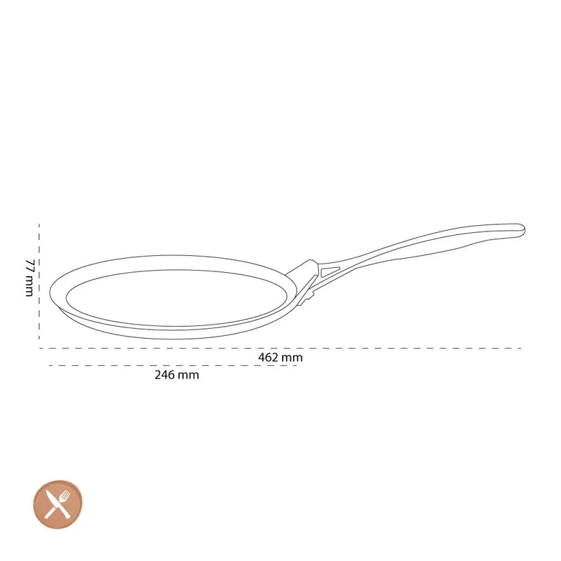 LeCreuset - Pfannkuchenform 24cm
