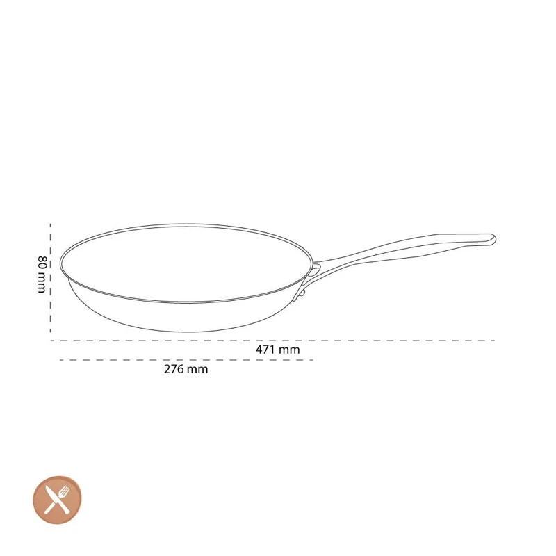 LeCreuset - Signature-Bratpfanne 26 cm