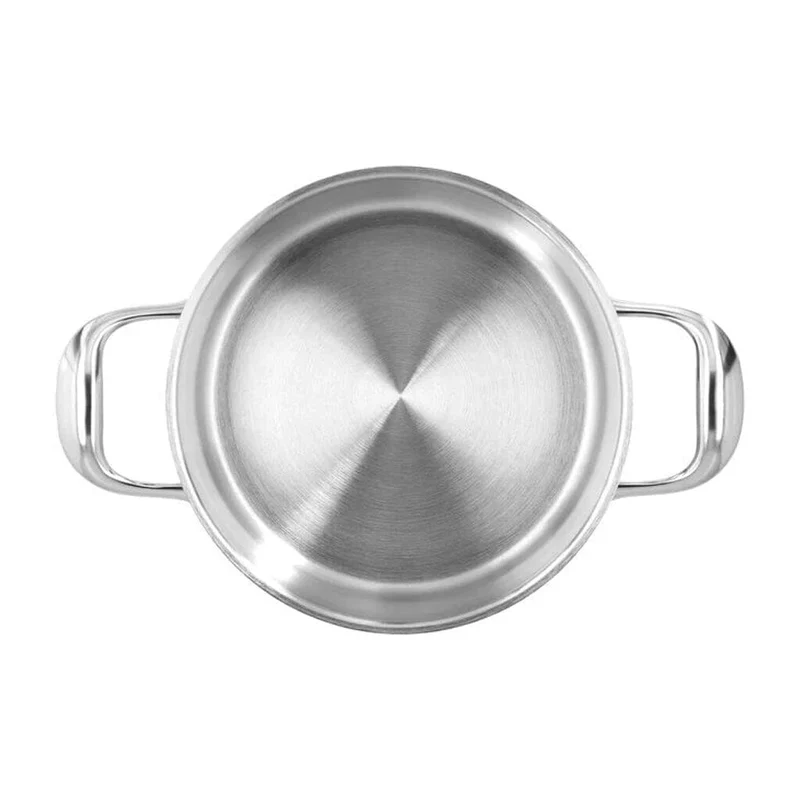 Demeyere - Atlantis 7 Kochtopf mit Deckel 18 cm