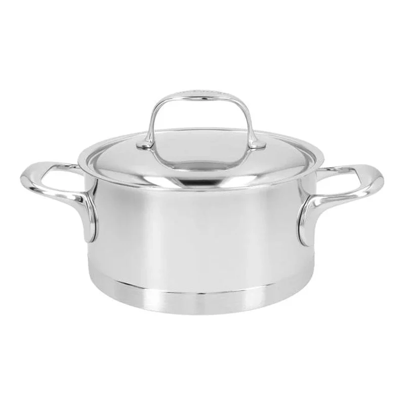 Demeyere - Atlantis 7 Kochtopf mit Deckel 18 cm