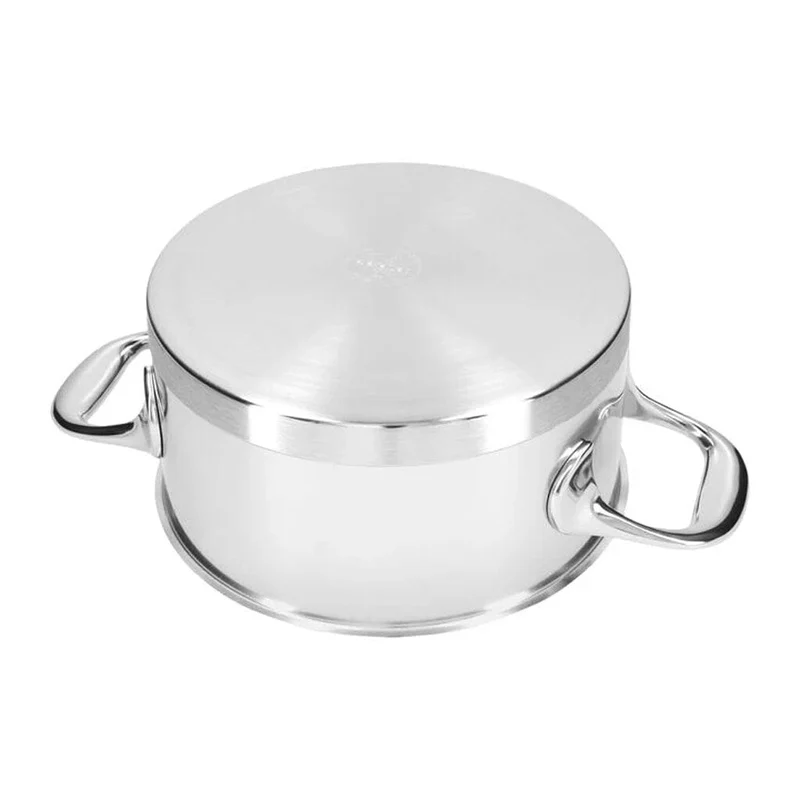 Demeyere - Atlantis 7 Kochtopf mit Deckel 18 cm