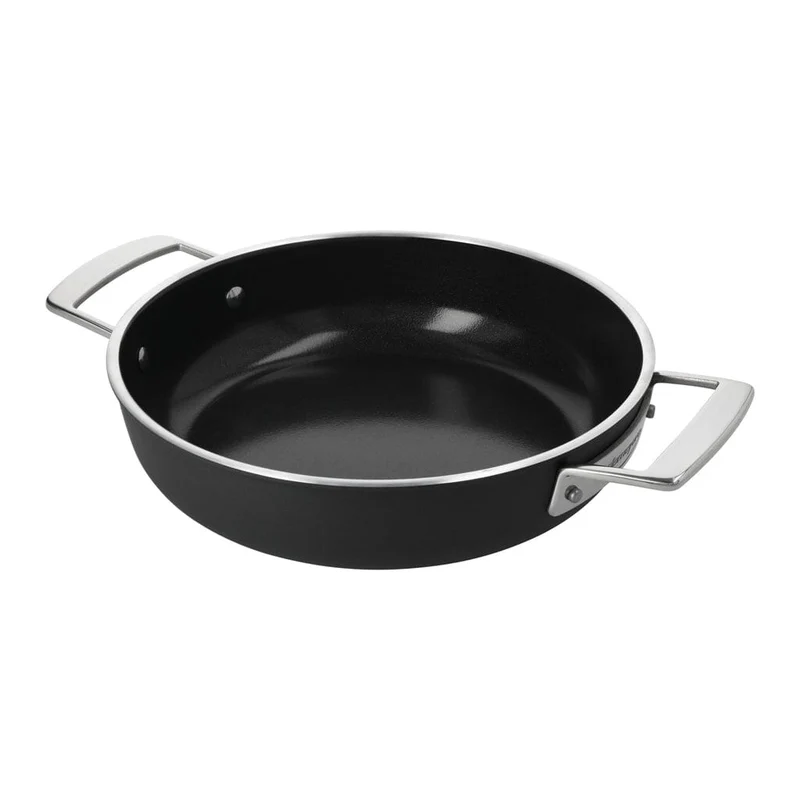 Demeyere - Alu Pro 5 Ceraforce Niedriger Kochtopf mit Deckel 24 cm
