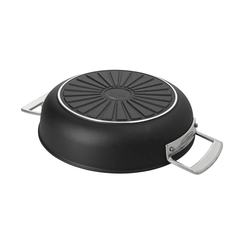 Demeyere - Alu Pro 5 Ceraforce Niedriger Kochtopf mit Deckel 24 cm