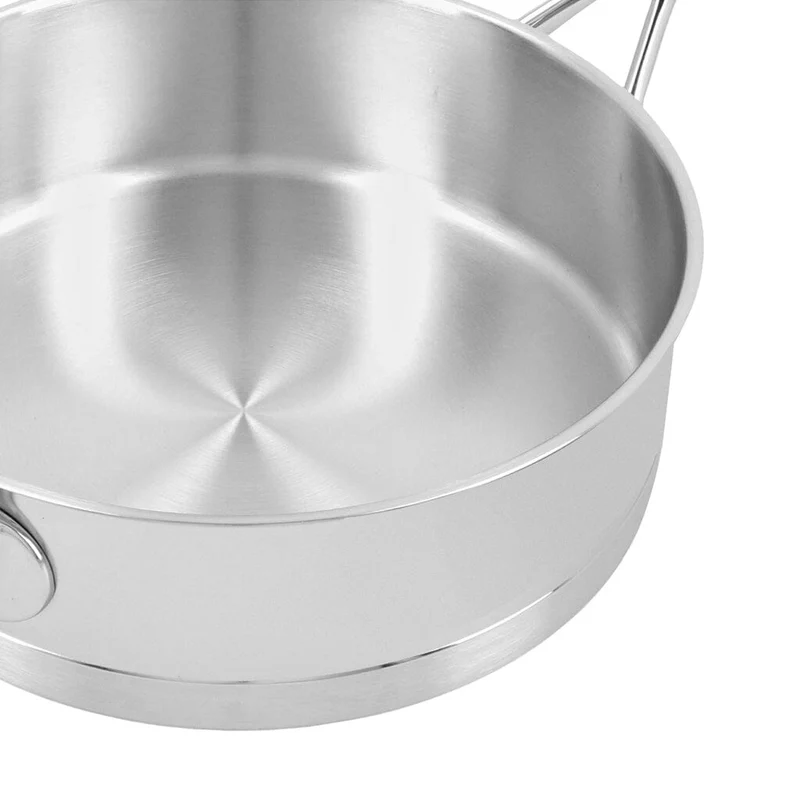 Demeyere - Atlantis 7 Niedrige Schmorpfanne mit Deckel 28 cm