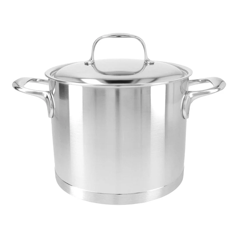 Demeyere - Atlantis 7 Hoher Kochtopf mit Deckel 24 cm