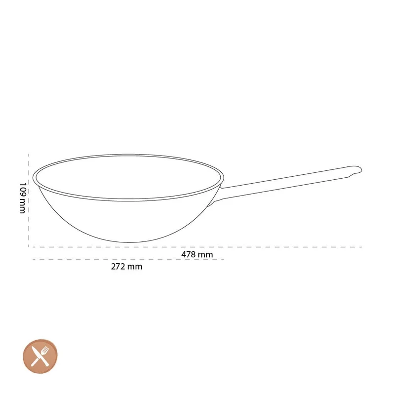 Demeyere - Apollo 7 Wok 26 cm