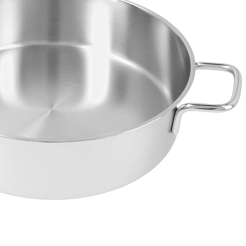 Demeyere - Apollo 7 Niedriger Kochtopf 28 cm mit Glasdeckel
