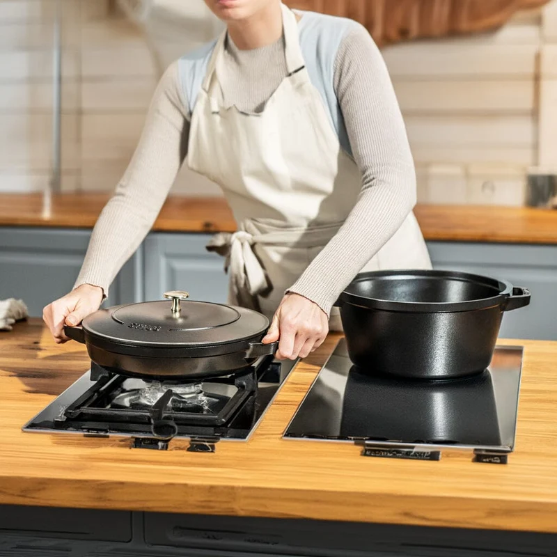 Staub - Stack 2-teiliges Set 24 cm - schwarz