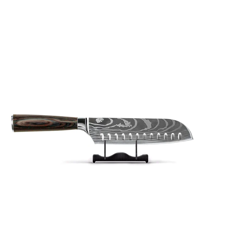 Shinrai Knives - Damascus Print 9-teiliges Messerset