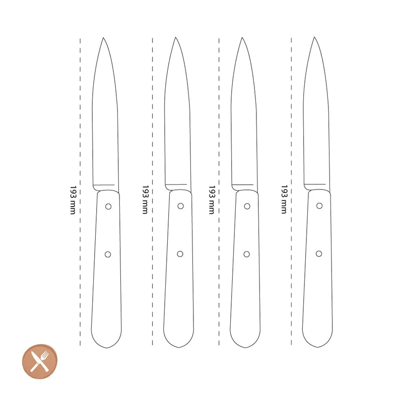 Opinel - Büromesserset Nr. 112 Sweet Pop