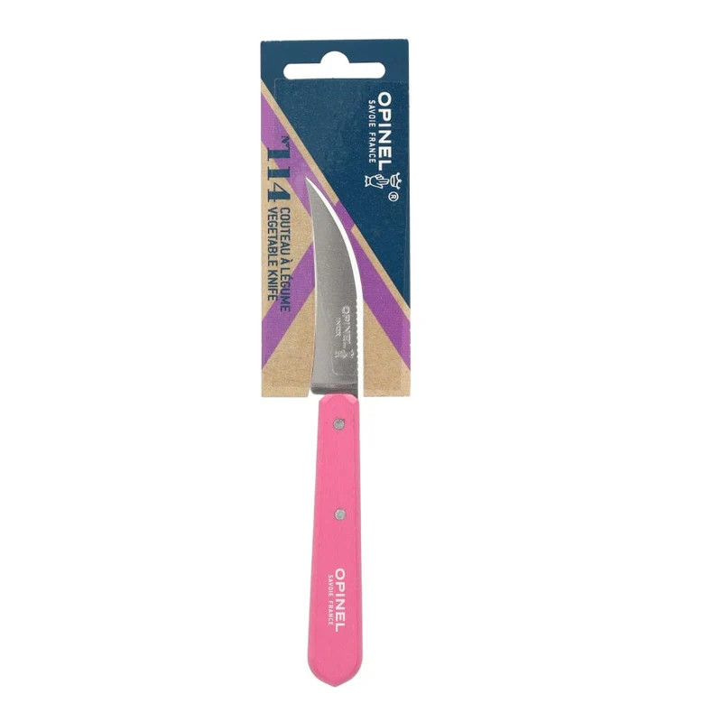 Opinel - Schälmesser Nr. 114 Rosa 7 cm