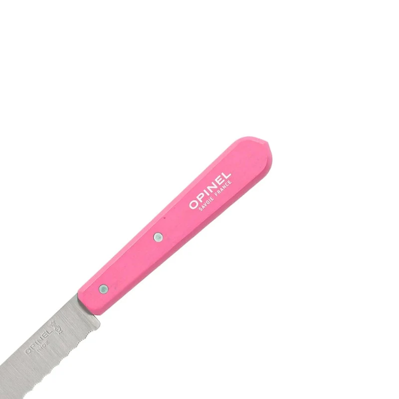 Opinel - Wellenschliffmesser Nr. 113 Rosa 10 cm