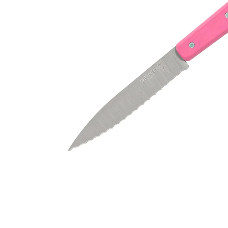 Opinel - Wellenschliffmesser Nr. 113 Rosa 10 cm