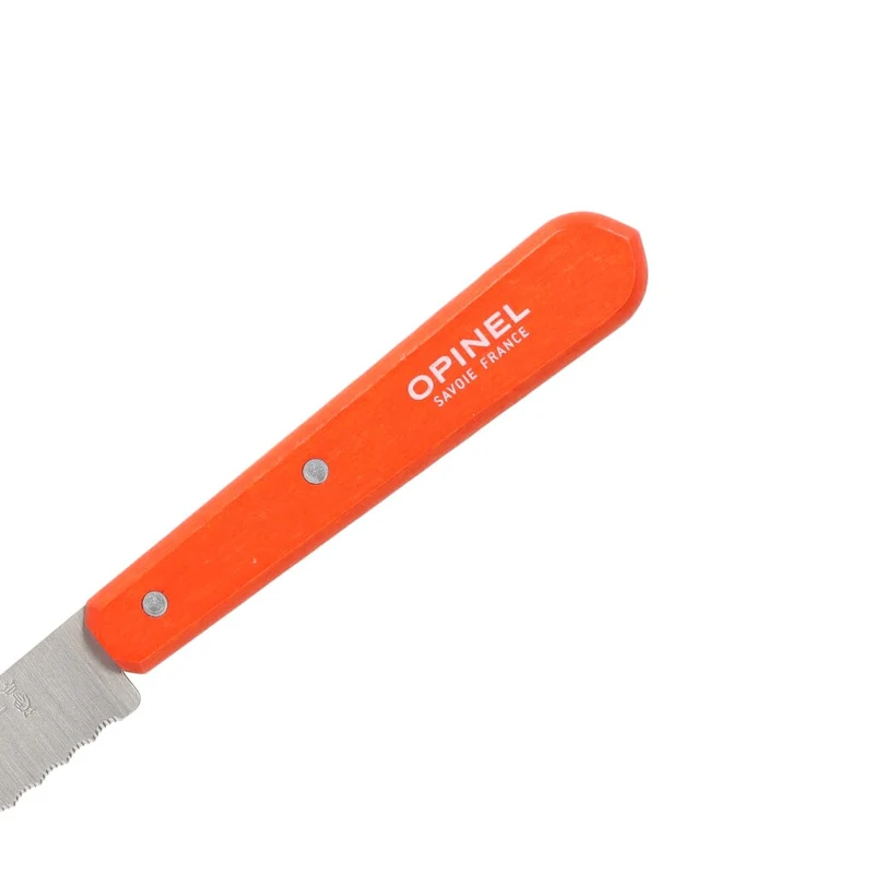 Opinel - Wellenschliffmesser Nr. 113 Orange 10 cm