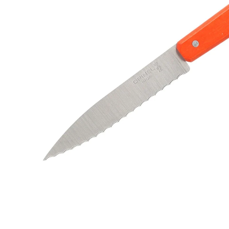 Opinel - Wellenschliffmesser Nr. 113 Orange 10 cm