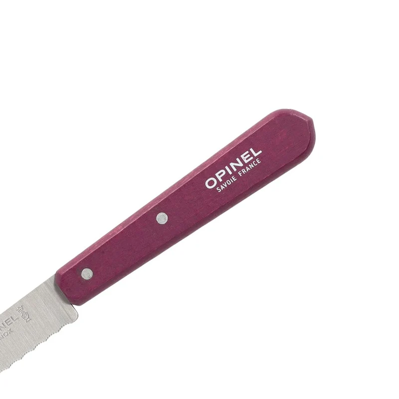Opinel - Wellenschliffmesser Nr. 113, Lila 10 cm