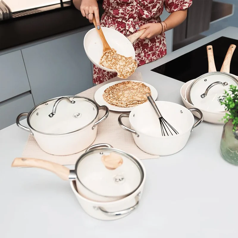 Cook & Pan - Go Ivory Pfannenset 9-teilig