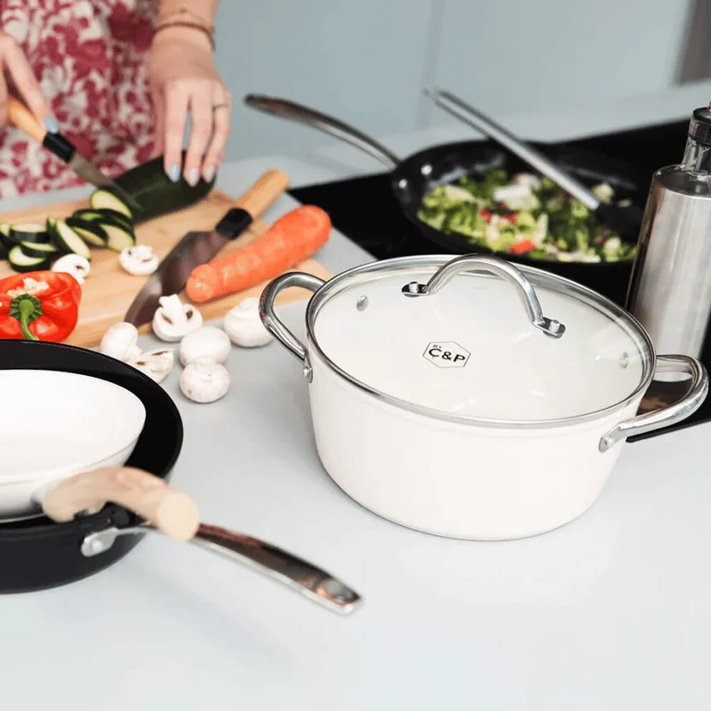 Cook & Pan - Go Ivory Pfannenset 7-teilig
