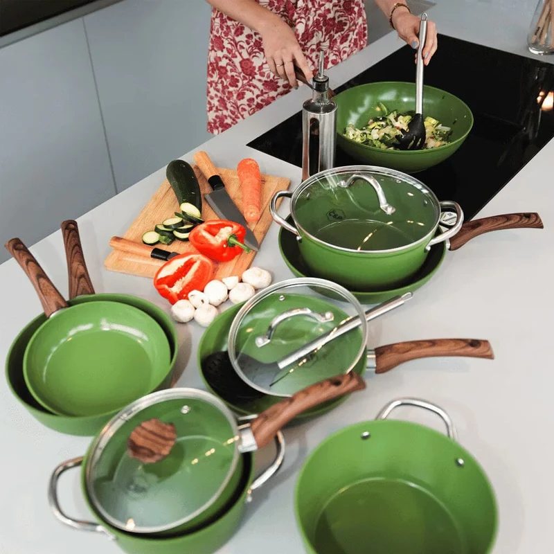 Cook & Pan - Go Green Pfannenset 9-teilig
