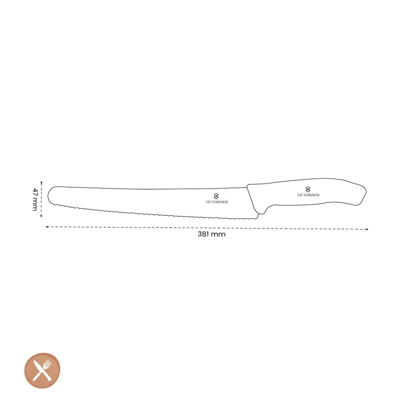 Victorinox - Swiss Classic Konditormesser Edelstahl/Fibro
