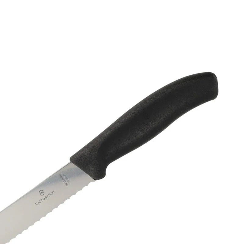Victorinox - Brotmesser Swiss Classic Edelstahl/Schwarz 21 cm