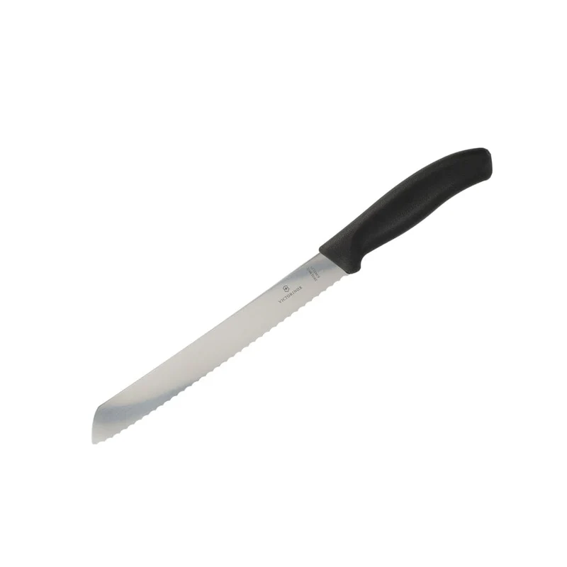 Victorinox - Brotmesser Swiss Classic Edelstahl/Schwarz 21 cm