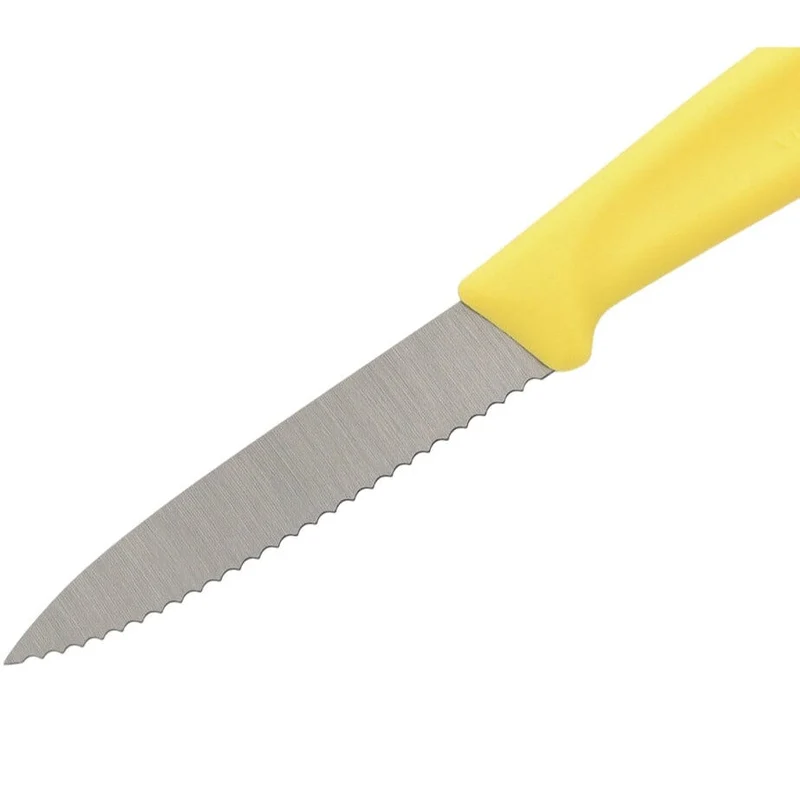 Victorinox - Schälmesser Swiss Classic Gelb mit Wellenschliff